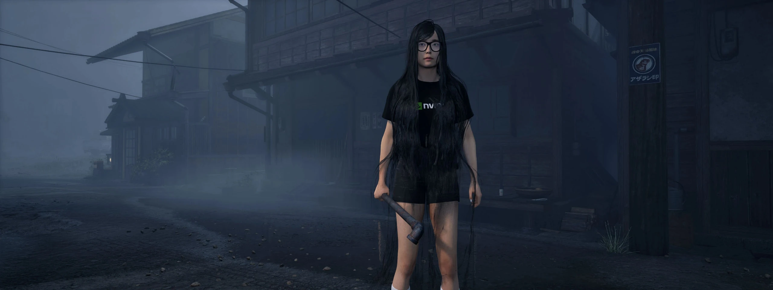 Silent Hill f "Футболка и шорты с длинными волосами"