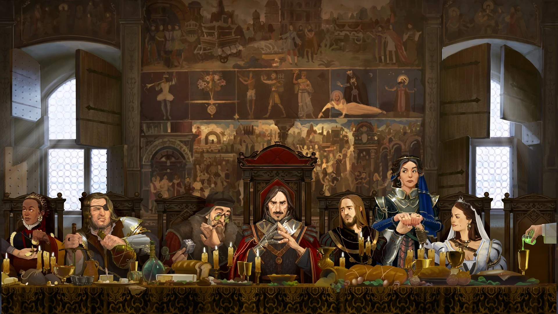 Феодальная стратегия Great Houses of Calderia выйдет в ранний доступ 30 августа