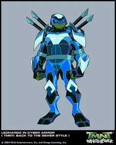 Teenage Mutant Ninja Turtles 2: Battle Nexus "Cyber Turtles v2"