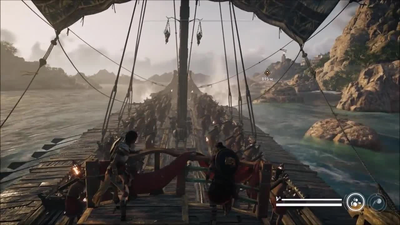 Критикуем Assassin's Creed: Origins - морские сражения, змей разрушитель, айя, баги [обсуждаем игру]