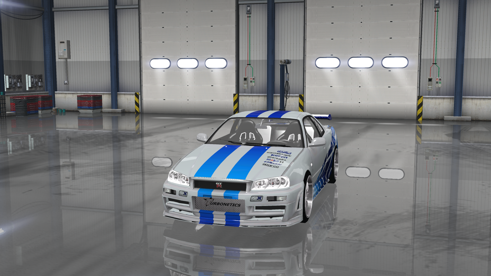 ETS 2 "Nissan Skyline GTR R34" v.2.0