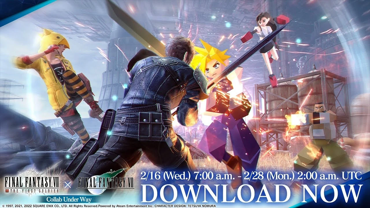 Представлена коллаба Final Fantasy 7: The First Soldier с оригинальной FFVII в честь 25-летия