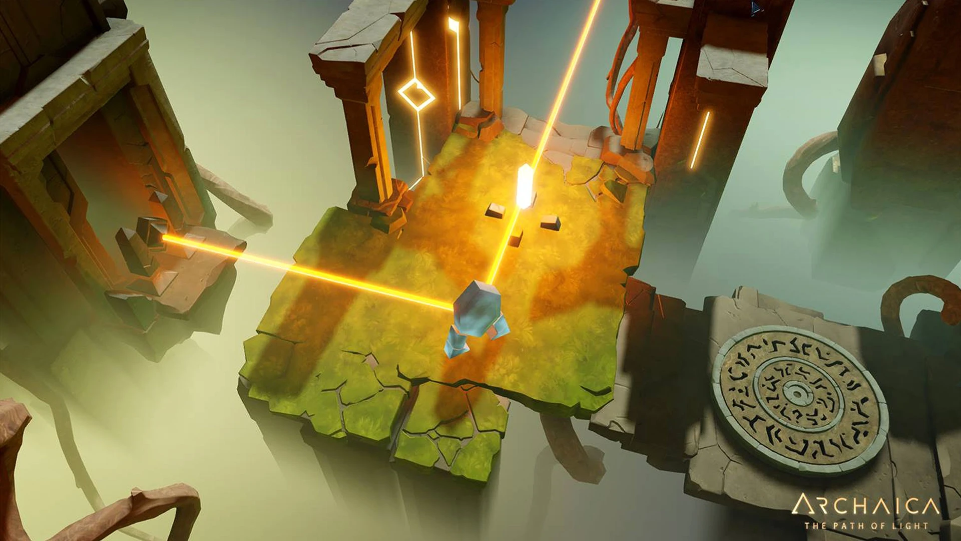 Archaica: The Path Of Light - головоломка о лазерах и зеркалах
