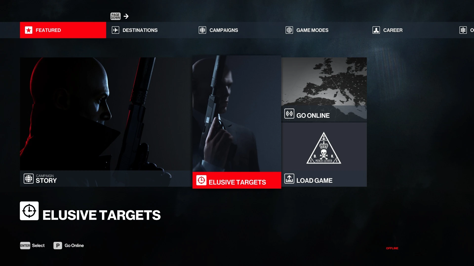 Hitman 3 "Все неуловимые цели с 1-3 сезон (v3.11.0),(3.20.0),(3.30.0),(v3.40.0),(v3.50.0),(3.70.0),(3.100.0)"