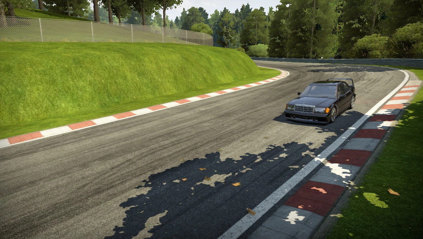 Shift 2: Unleashed "Очистка дороги от листьев, гравия и остального мусора"