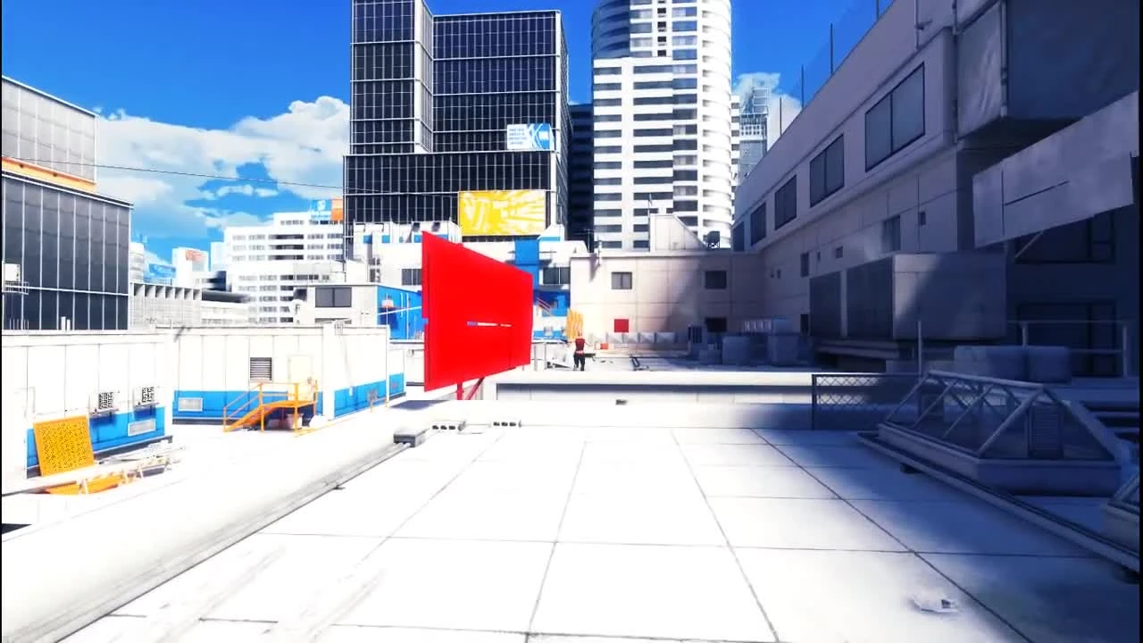 Mirror's Edge - тренировочная площадка-введение грань