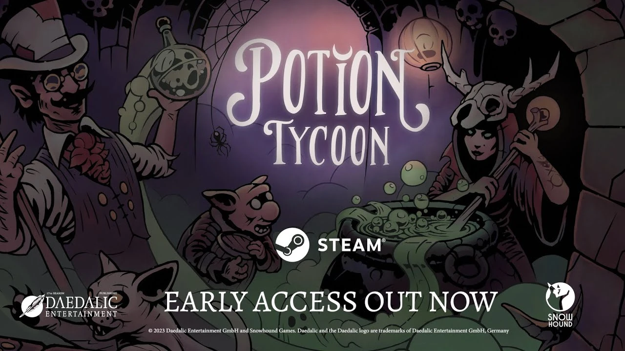Cимулятор управления империей по приготовлению зелий Potion Tycoon вышел в раннем доступе Steam