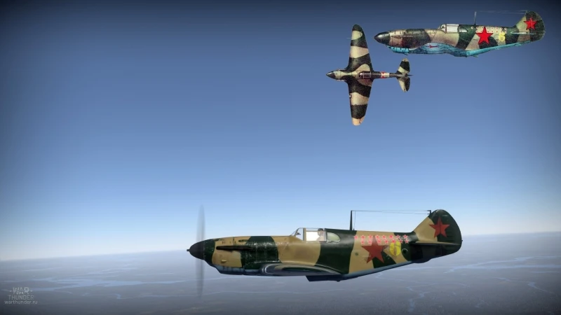 War Thunder "Камуфляж для ЛаГГ-3-35 капитана Герасима Григорьева"