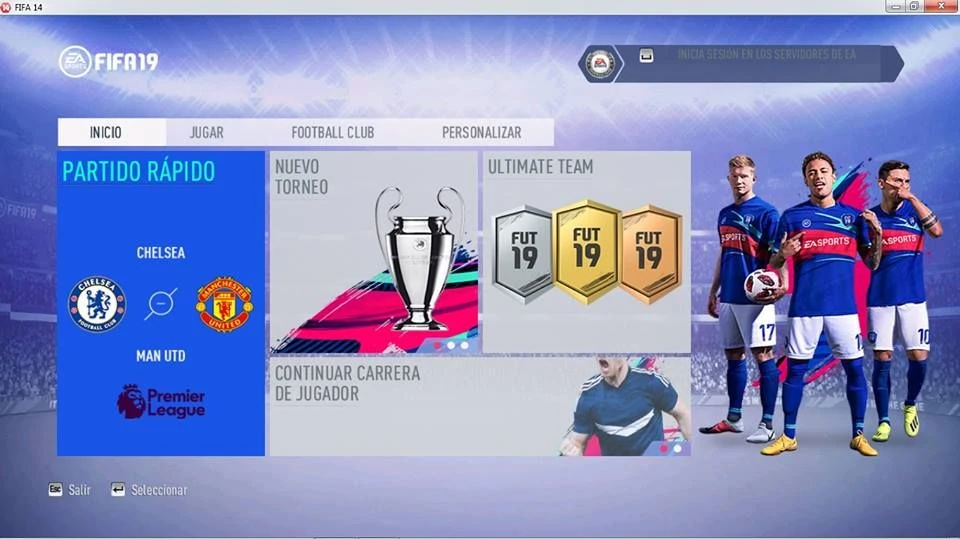 FIFA 14 "FIFA 19 NEW GRAPHIC THEME by DerArzt26"