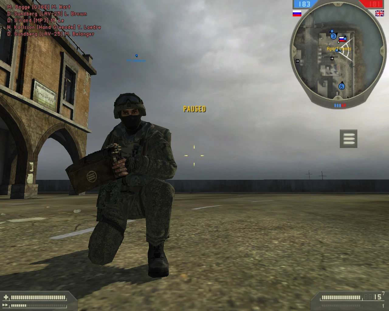 Battlefield 2 "Модели ВДВ"