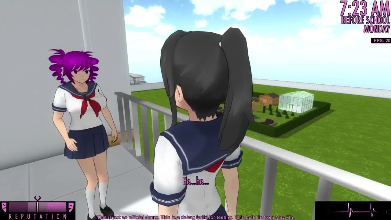 Дружба и предательство в Yandere Simulator