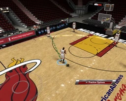 NBA 2K9 "Miami Heat площадка"