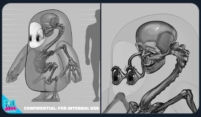 Разработчики выложили строение Fall Guys
