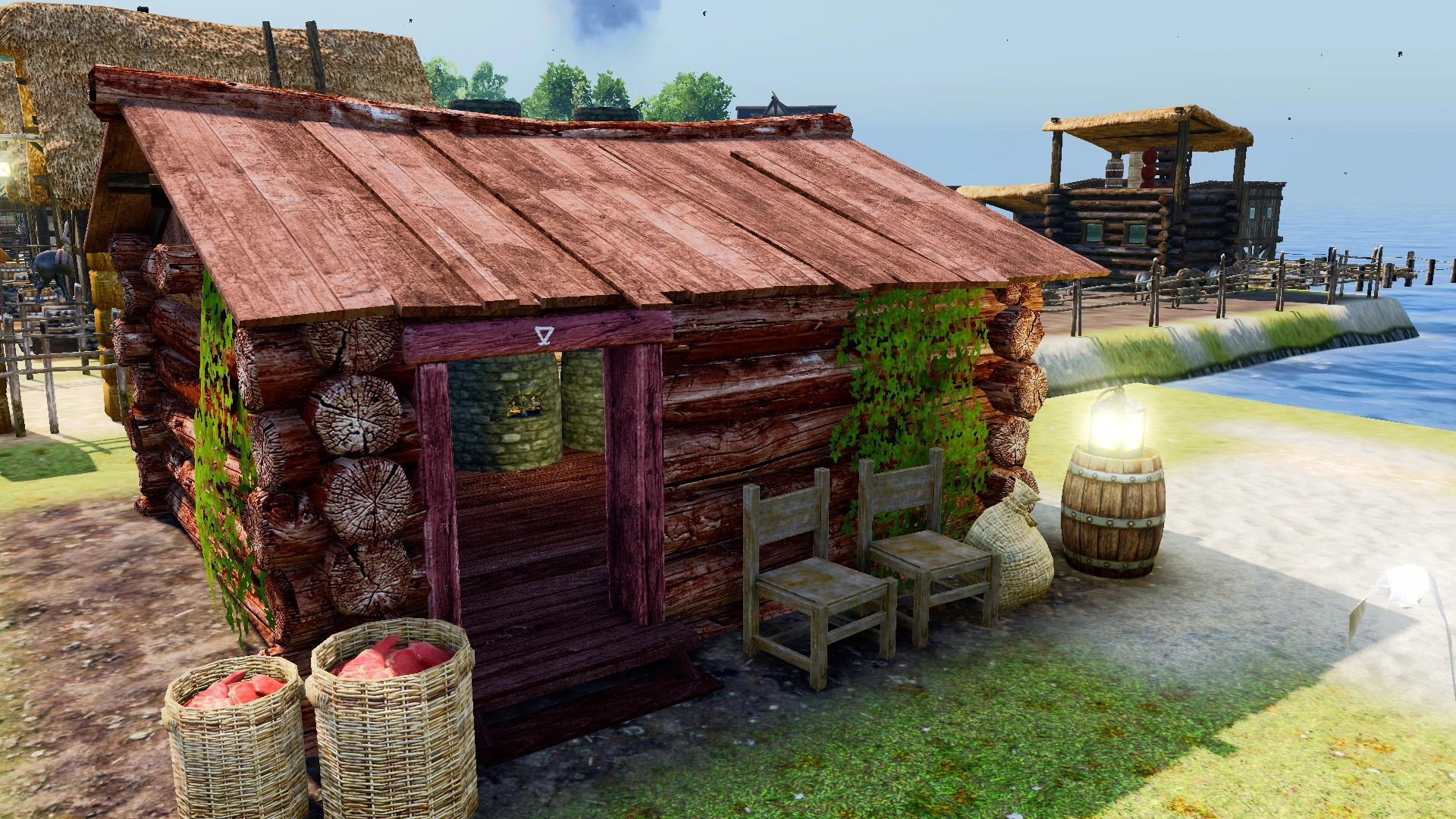 Life is Feudal: Forest Village "Мясная продовольственная лавка"