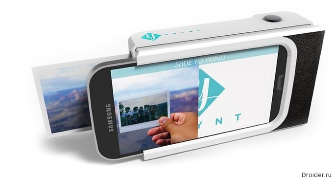 В сети появился концепт чехла, который превращает смартфон в Polaroid