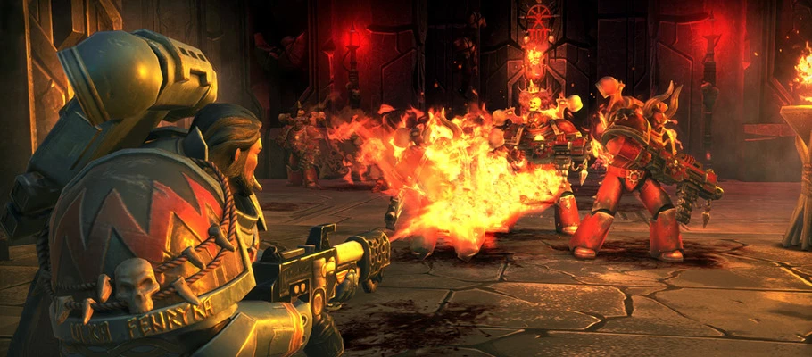 После обновления Warhammer 40,000: Space Wolf для Switch больше не требует обязательного интернета