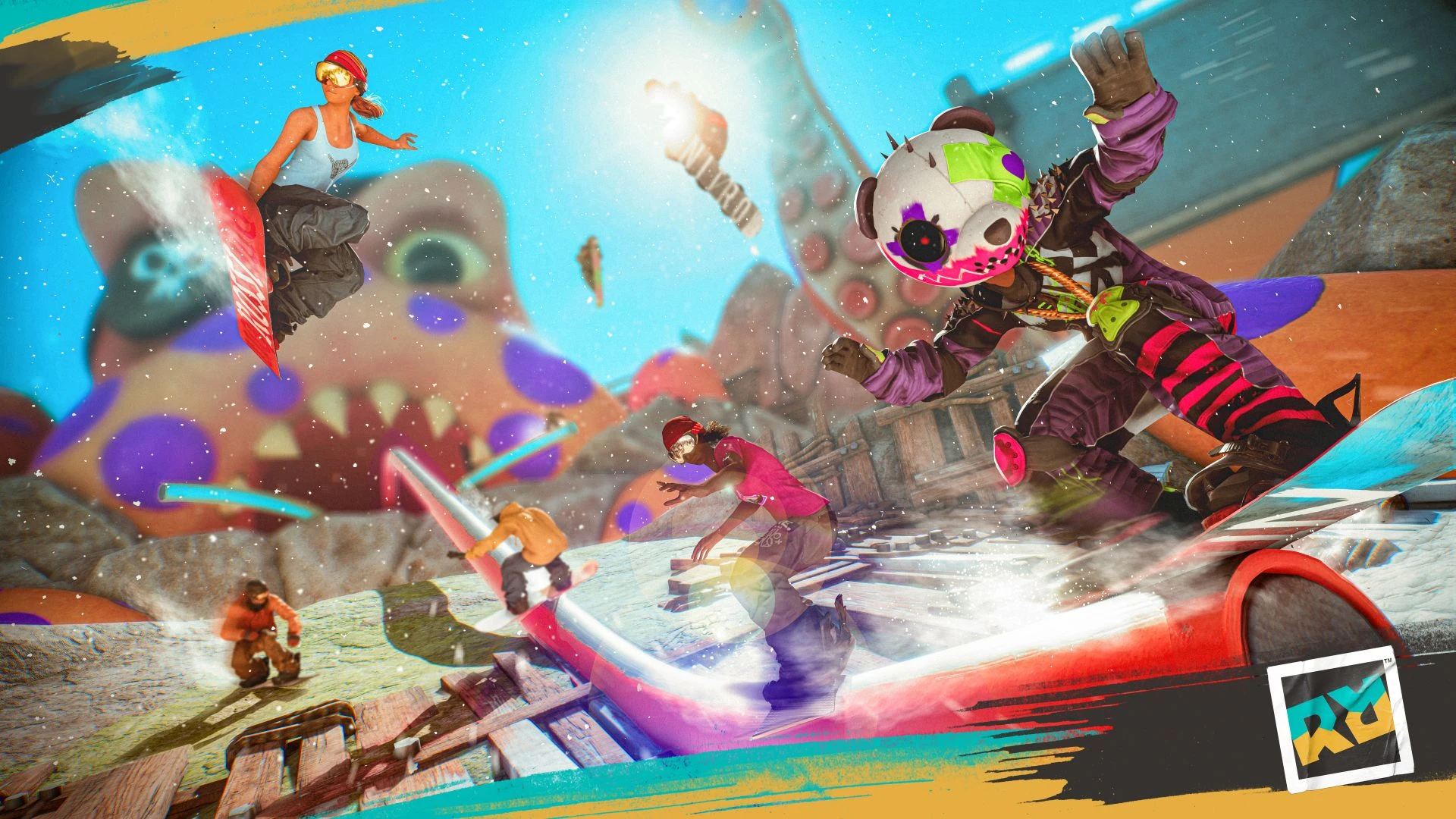 Новое геймплейное видео Riders Republic