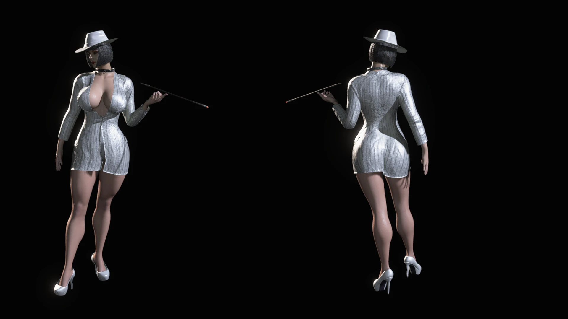 Resident Evil: Village "Леди-Гангстер" [v1.0] {Grogu}