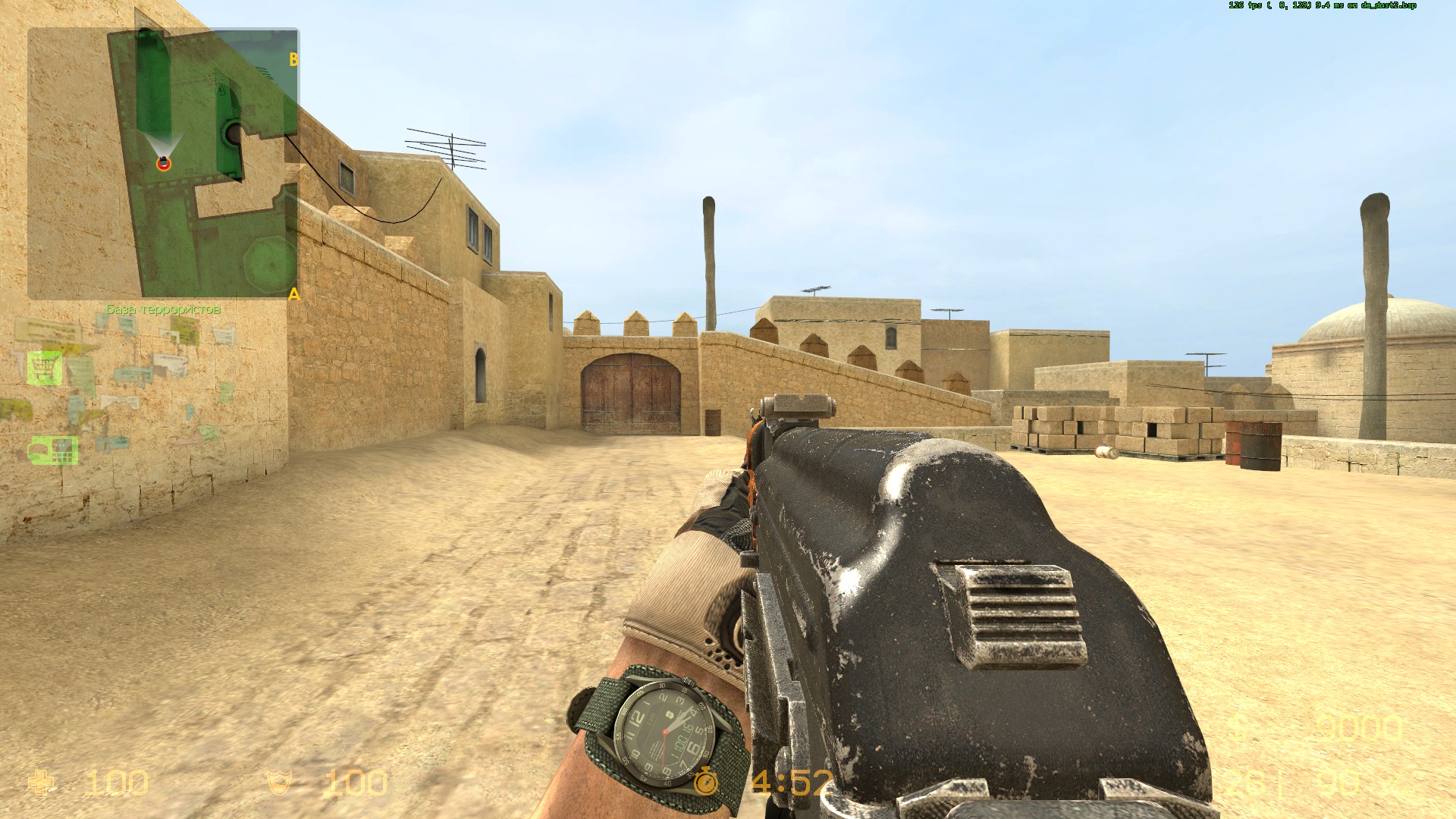 Counter-Strike: Source "EFT AKS-74H ГРАУ - 6П21Н версия 1"