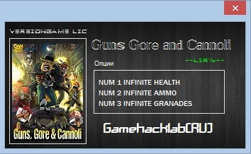 Guns, Gore & Cannoli: Трейнер/Trainer (+3) [1.0] {LIRW / GHL}