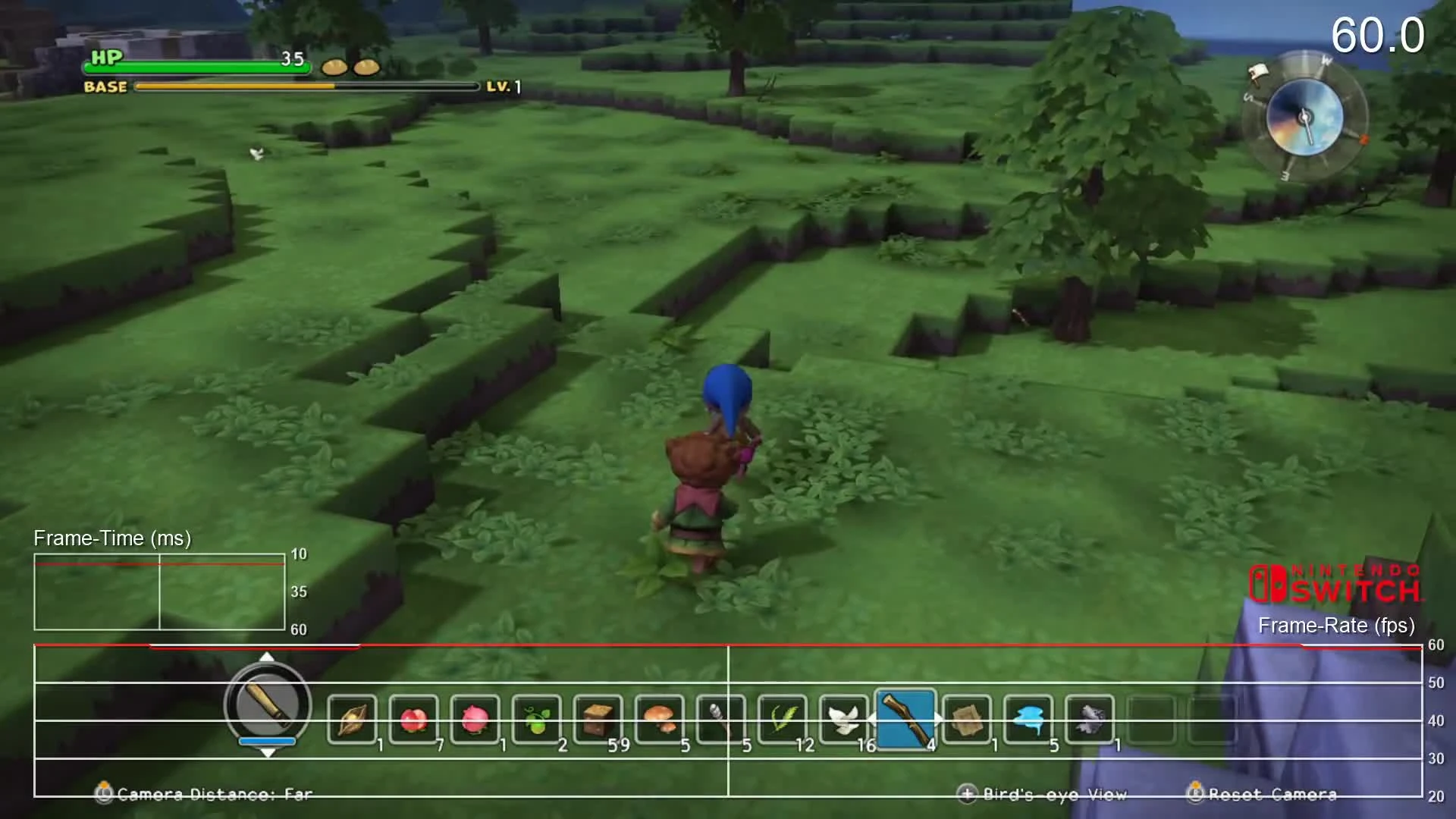 Dragon Quest Builders: Switch vs PS4/PS4 Pro Сравнение графики + Тест частоты кадров (DigitalFoundry)