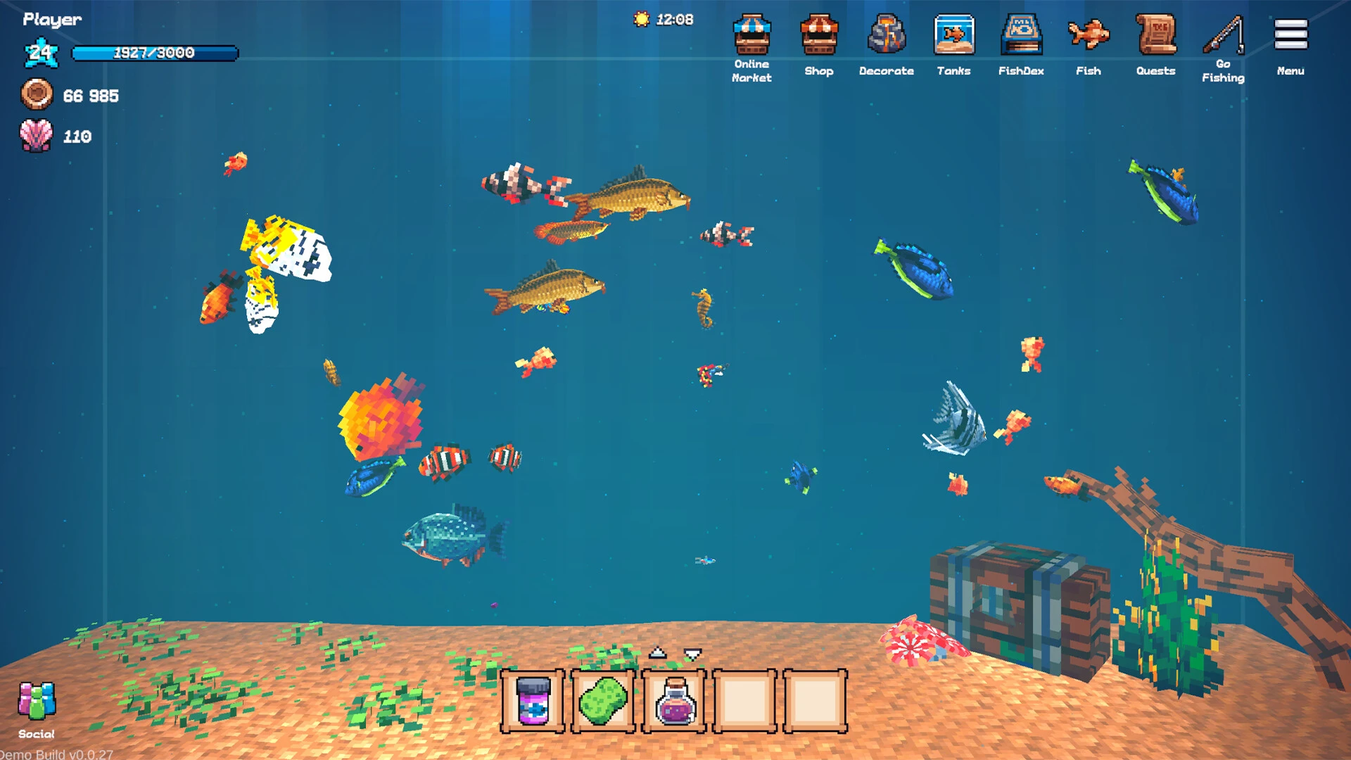 Tiny Aquarium "Таблица +2 для Cheat Engine от Firstlast2s100: Монета, инвентарь"