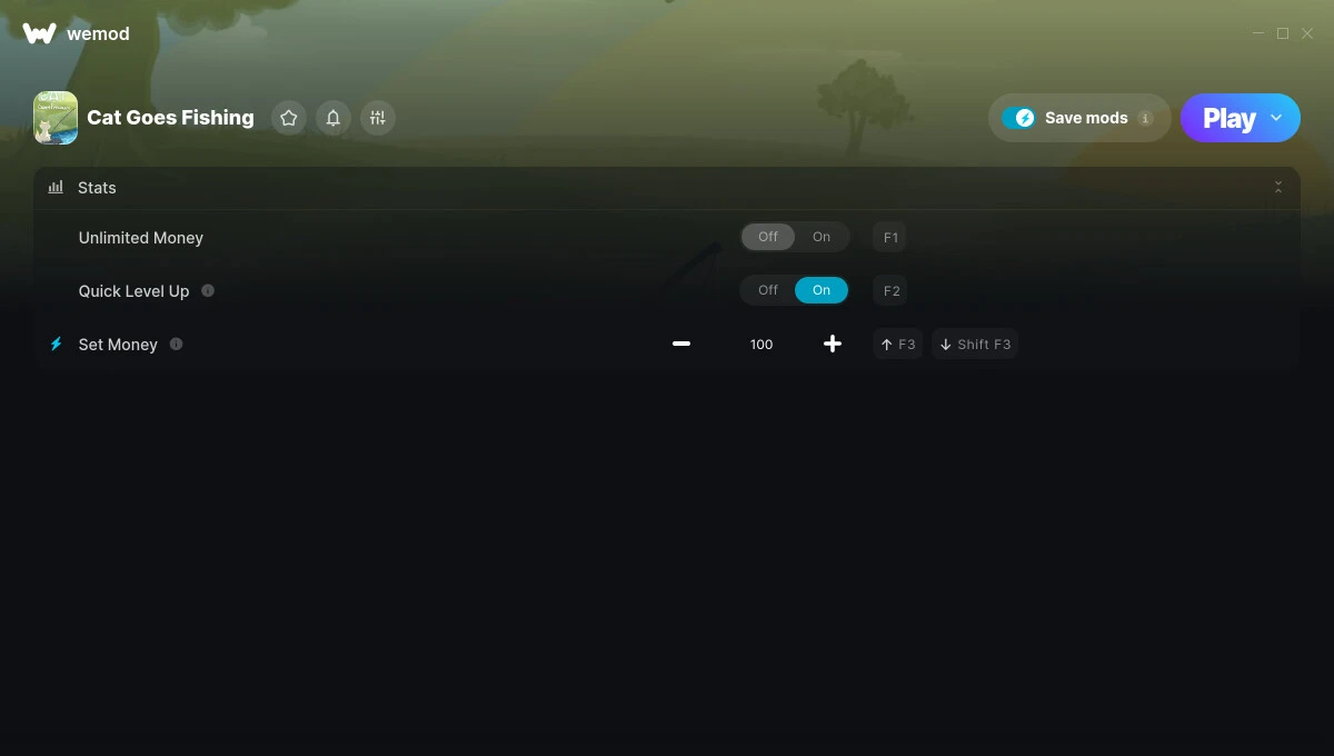 Cat Goes Fishing "Трейнер +4" [UPD: 10.08.2024] {ColonelRVH / WeMod}