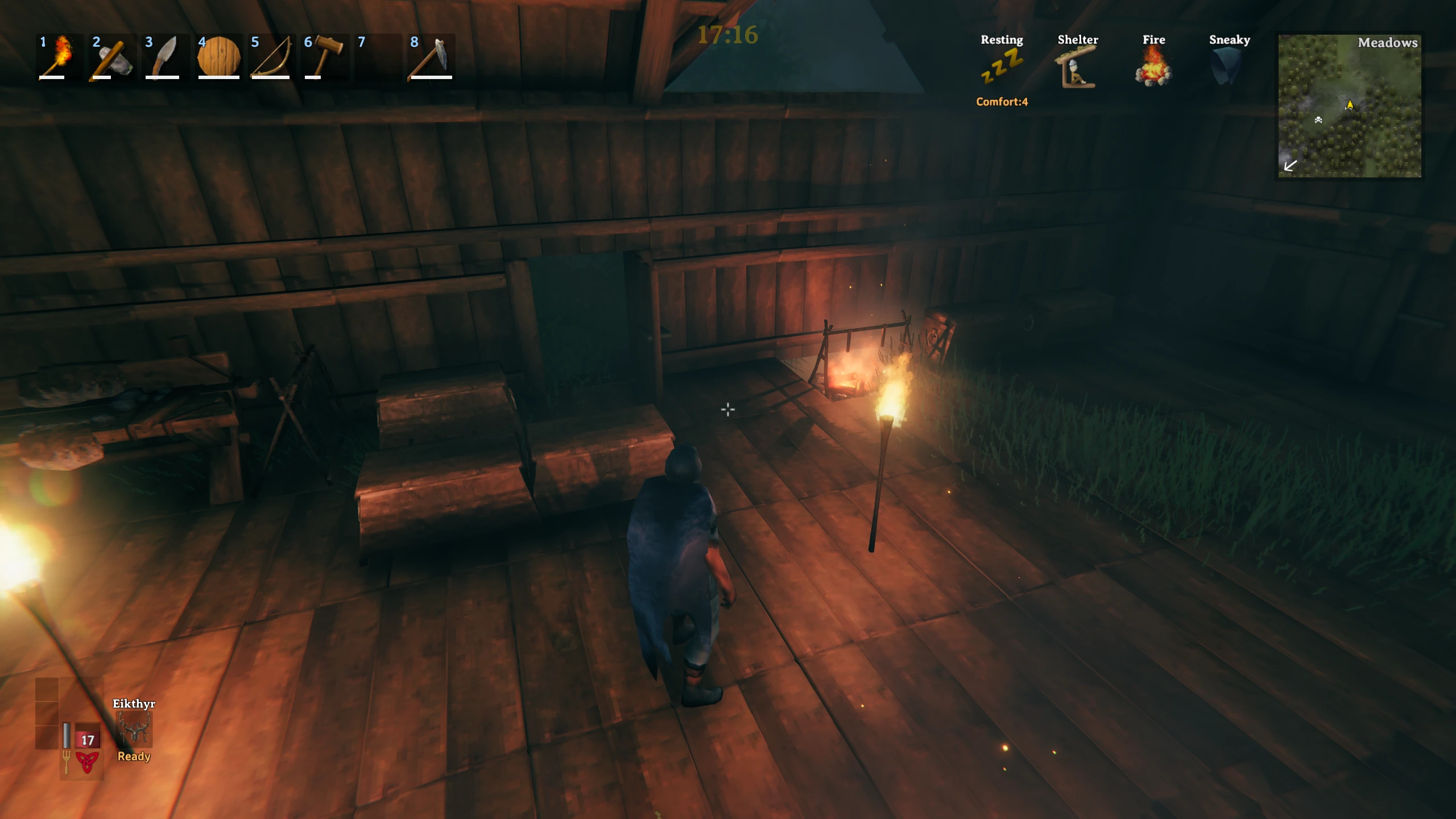 Valheim "Виджет часов"