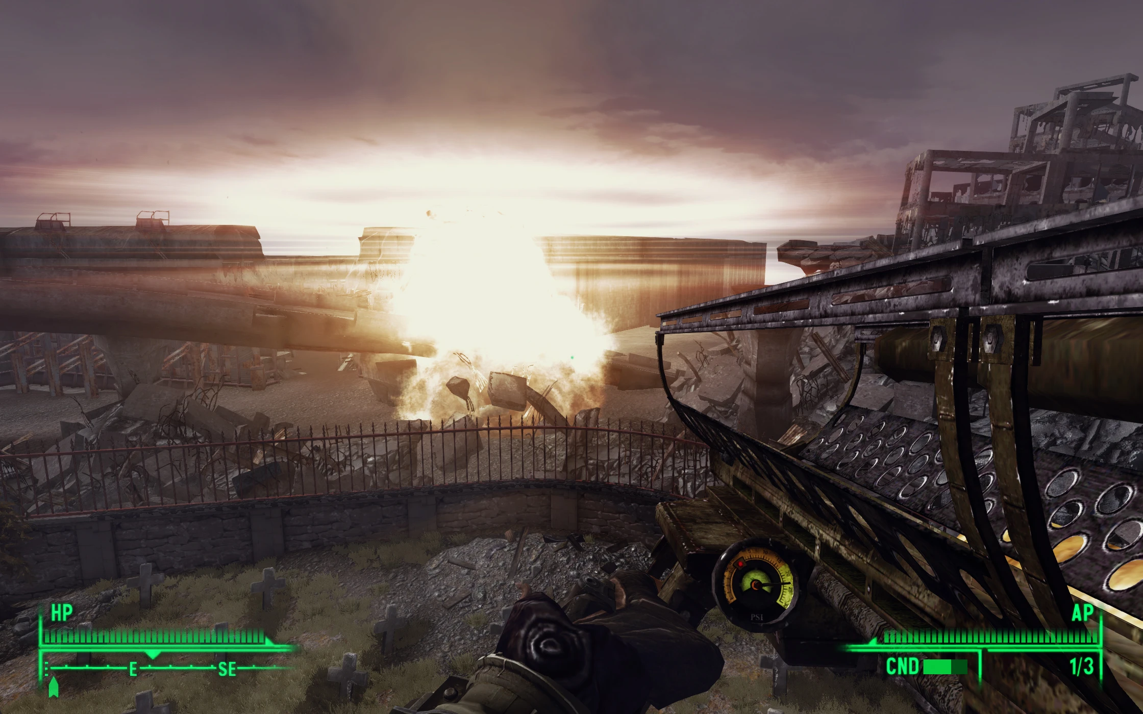 Fallout 3 "Эпический мини атомный взрыв"