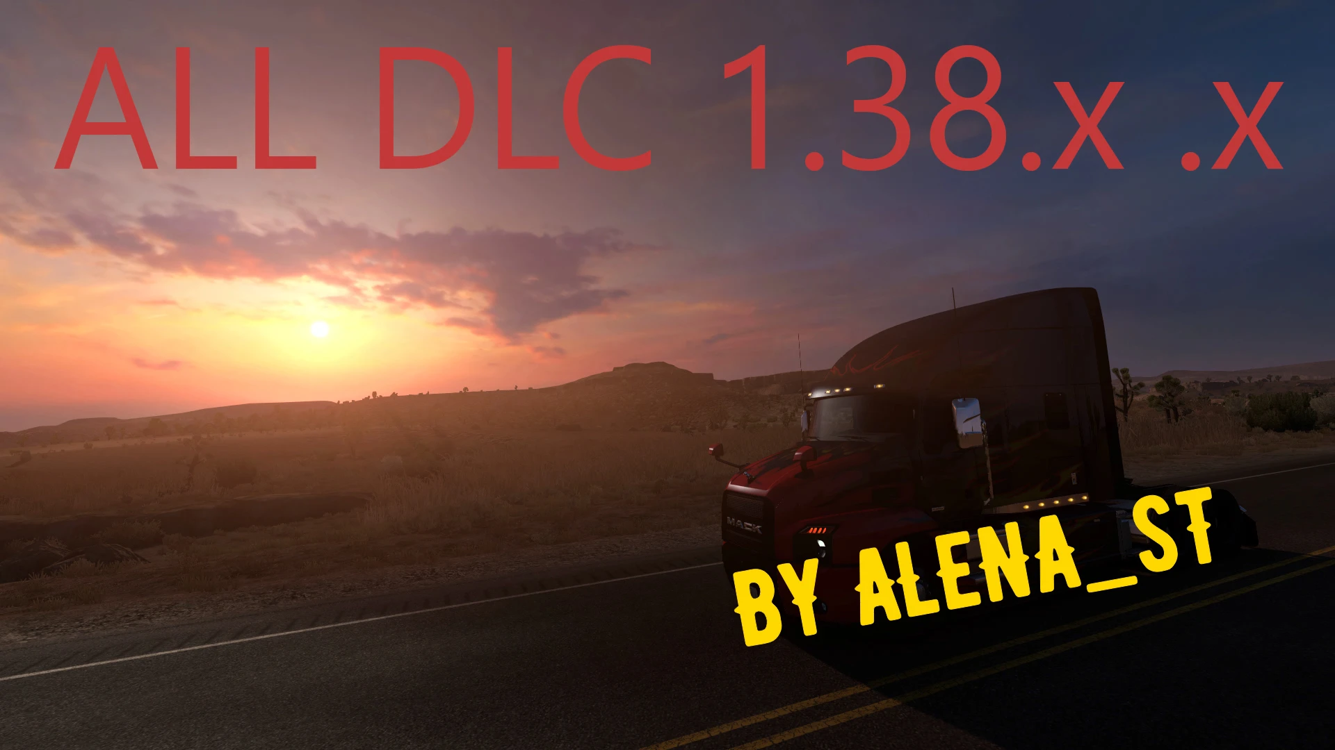 American Truck Simulator: Сохранение/SaveGame (100% Дорог) [Arizona / New Mexico / Oregon / Washington / Utah]