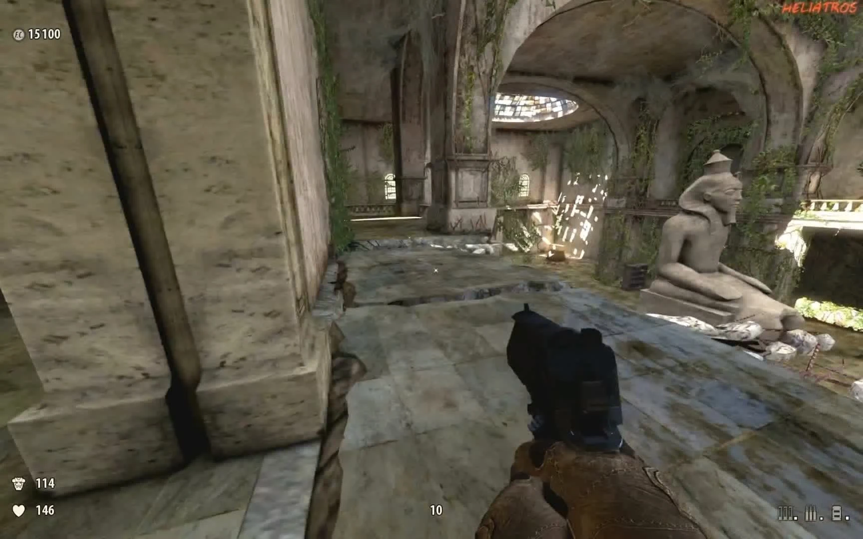 Нахождение всех секретов Serious Sam 3 BFE. Уровень 2 (9 секретов)