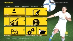 PES 2016 "Menu FIFA 17 Style by Pedro Henrique"