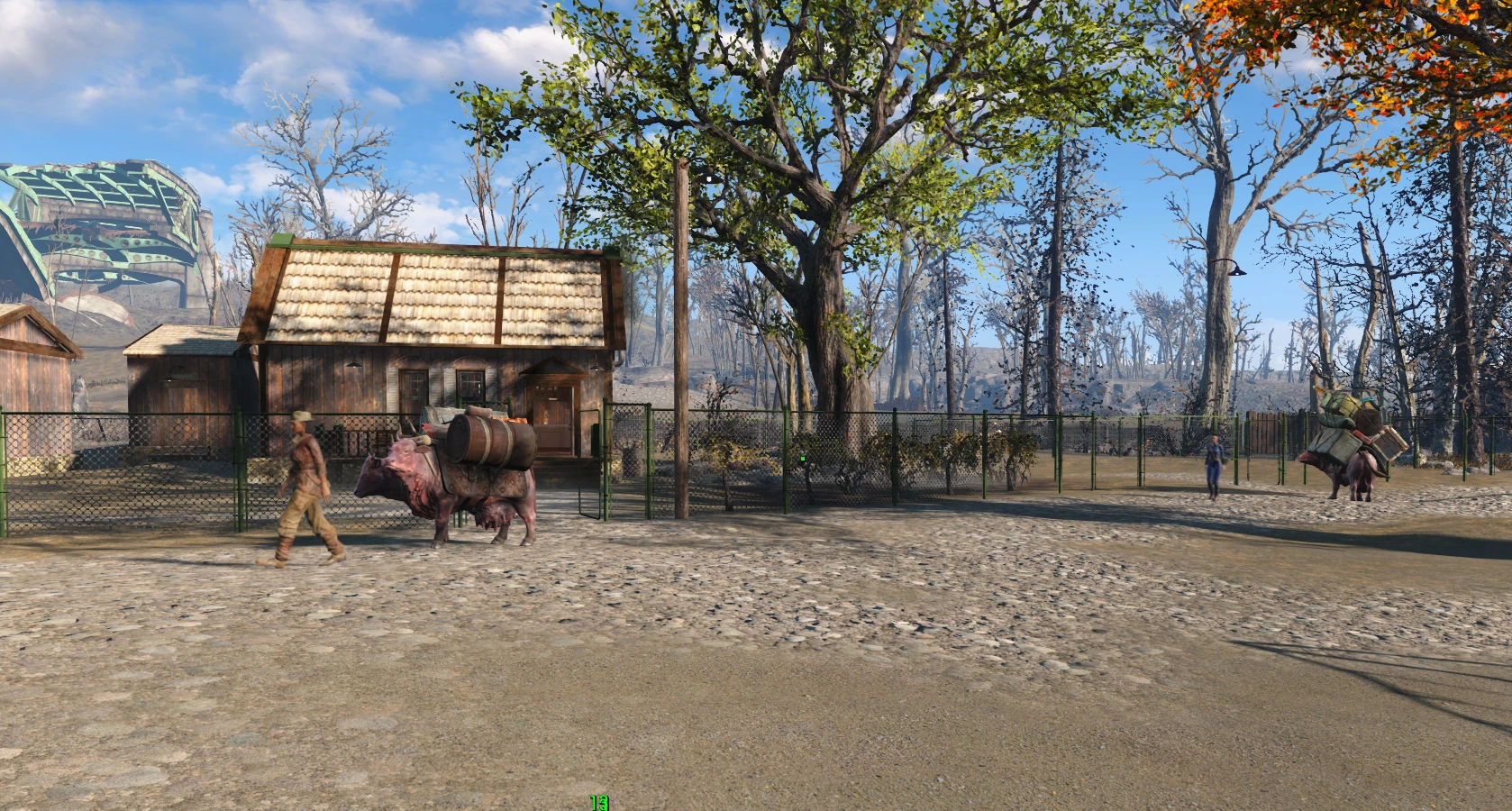 Fallout 4 "Строительный мод Накано Турс 3 в 1"