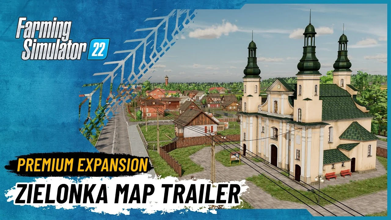 Новый трейлер Farming Simulator 22 демонстрирует новую карту Зелёнка