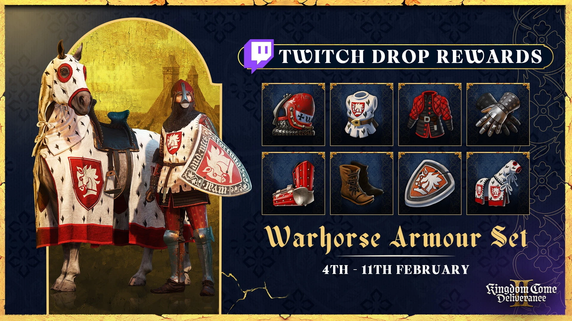Kingdom Come: Deliverance 2 "Twitch Drops"