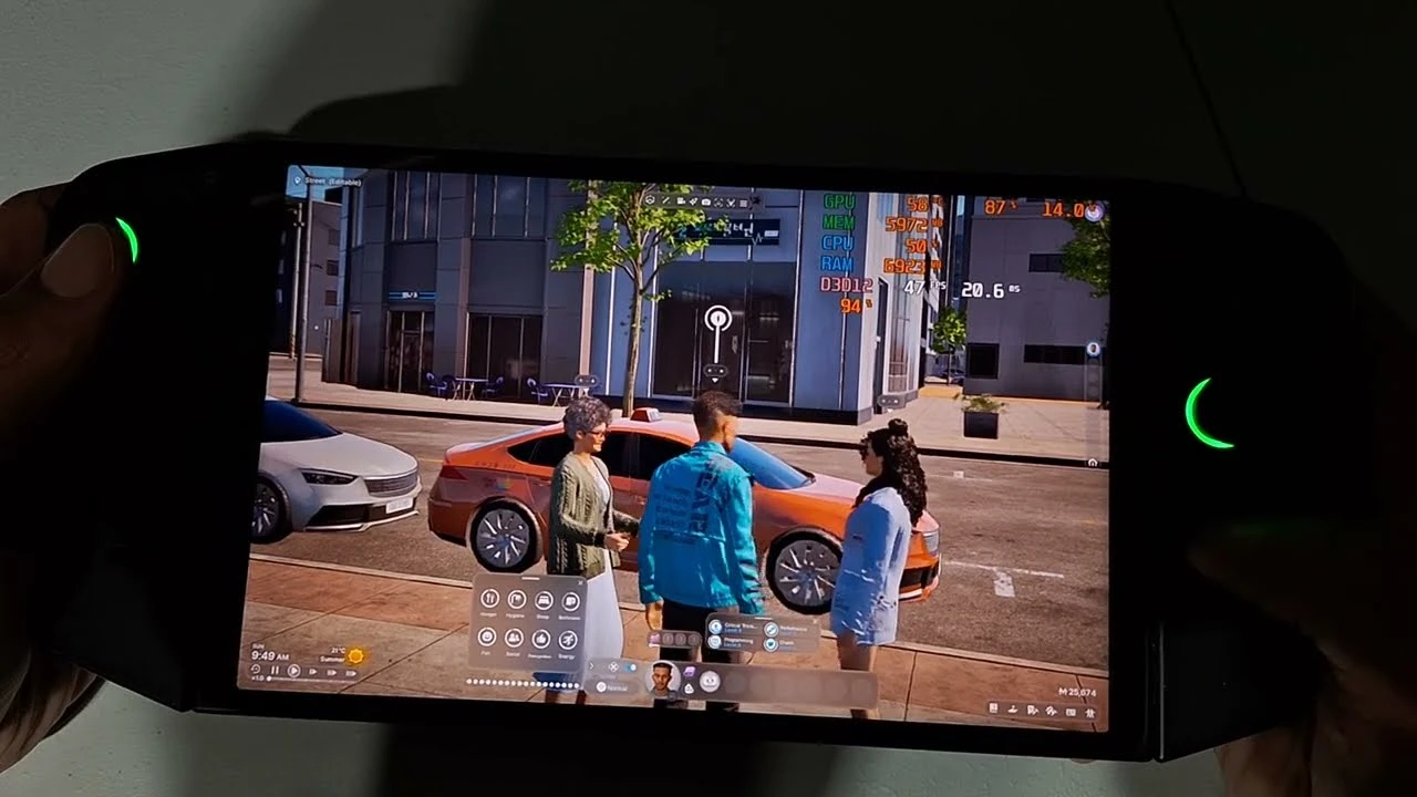 Тест производительности inZOI на портативке Legion GO