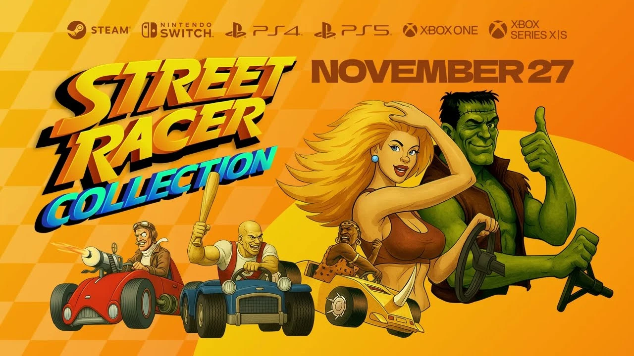Аркадная гонка 90-х возвращается: Street Racer Collection выйдет 27 ноября