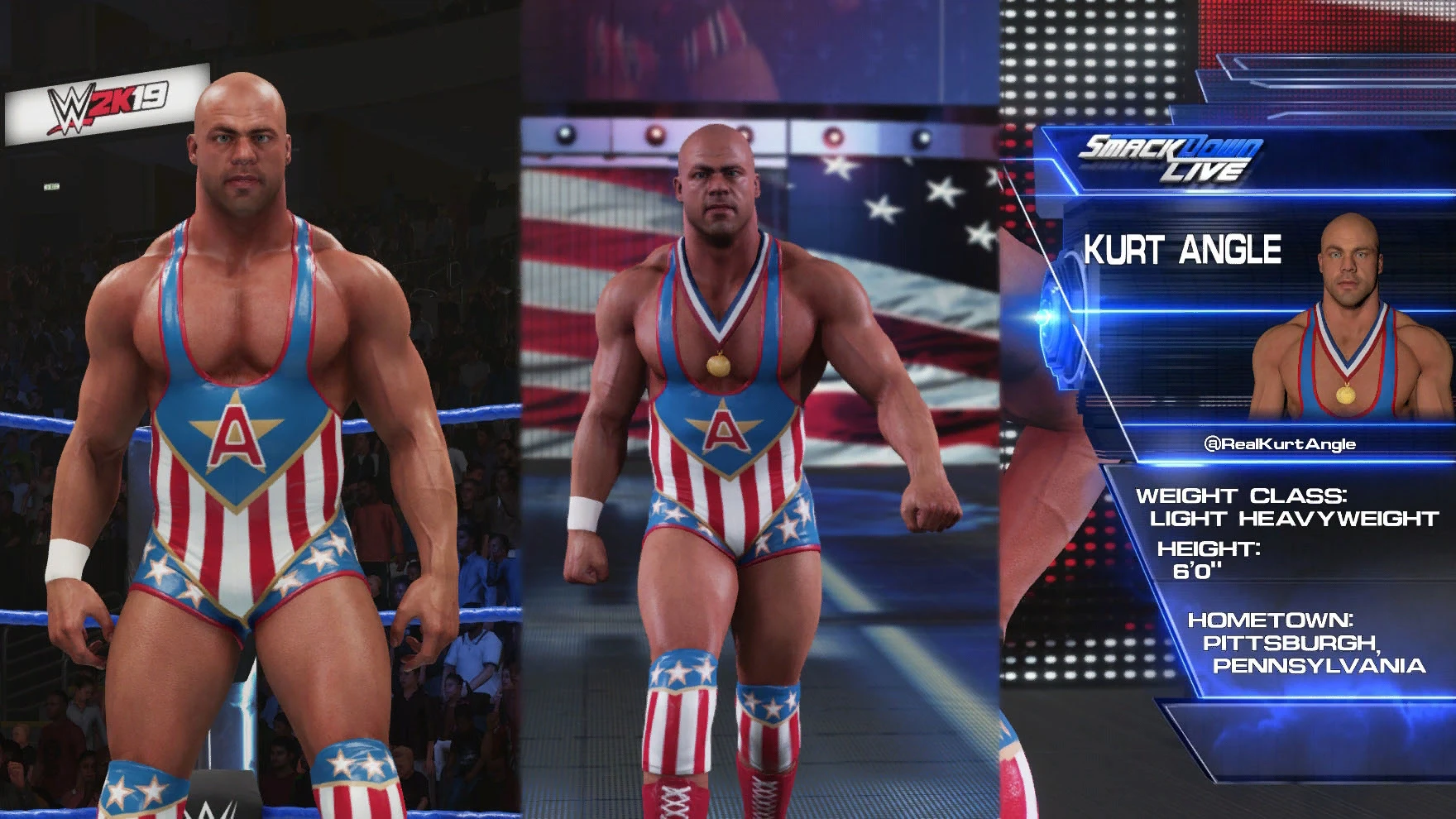 WWE 2K19 "Курт Энгл из WWE 2K25"