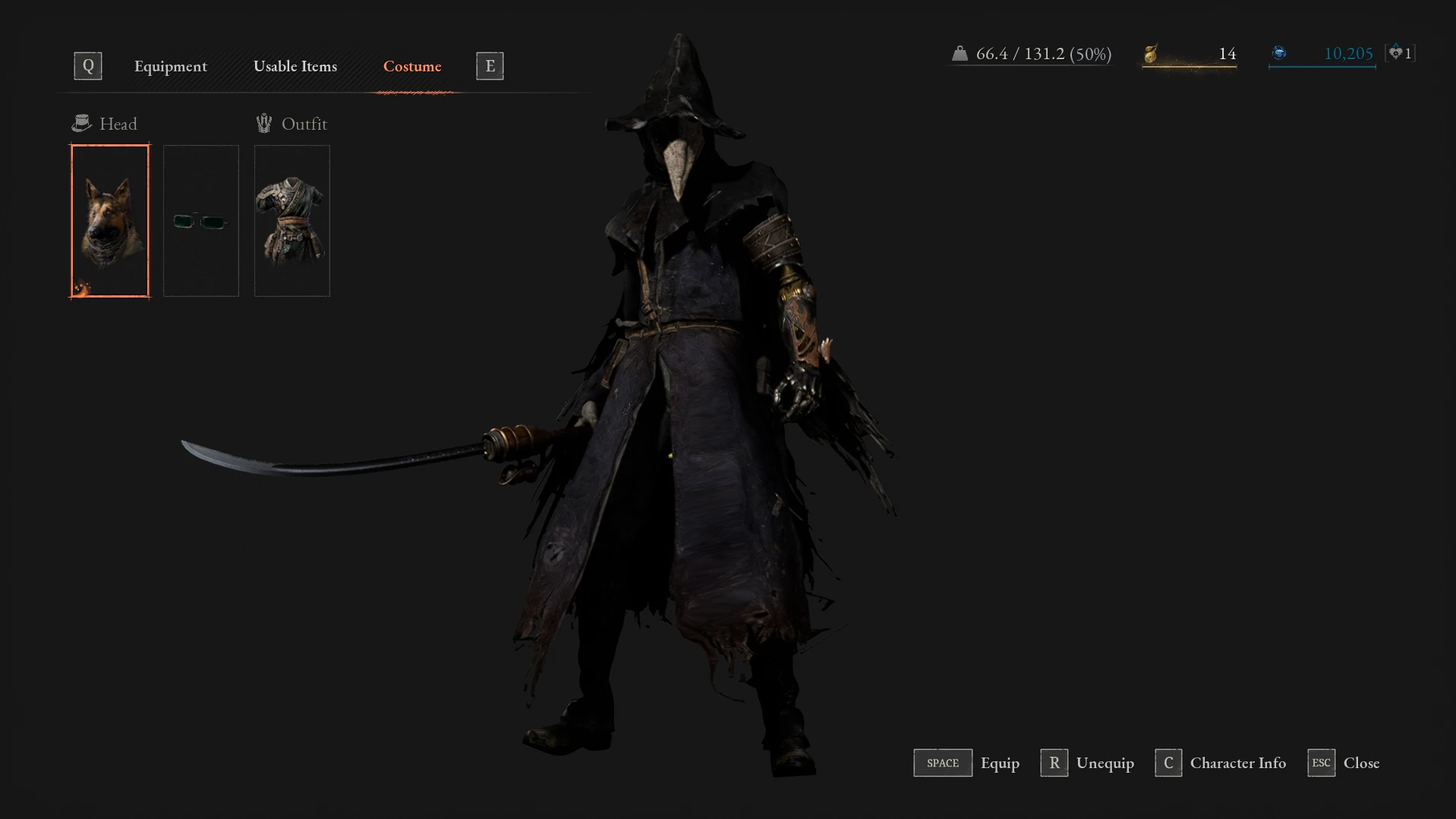 Lies Of P "Сет вороньих перьев из Bloodborne"