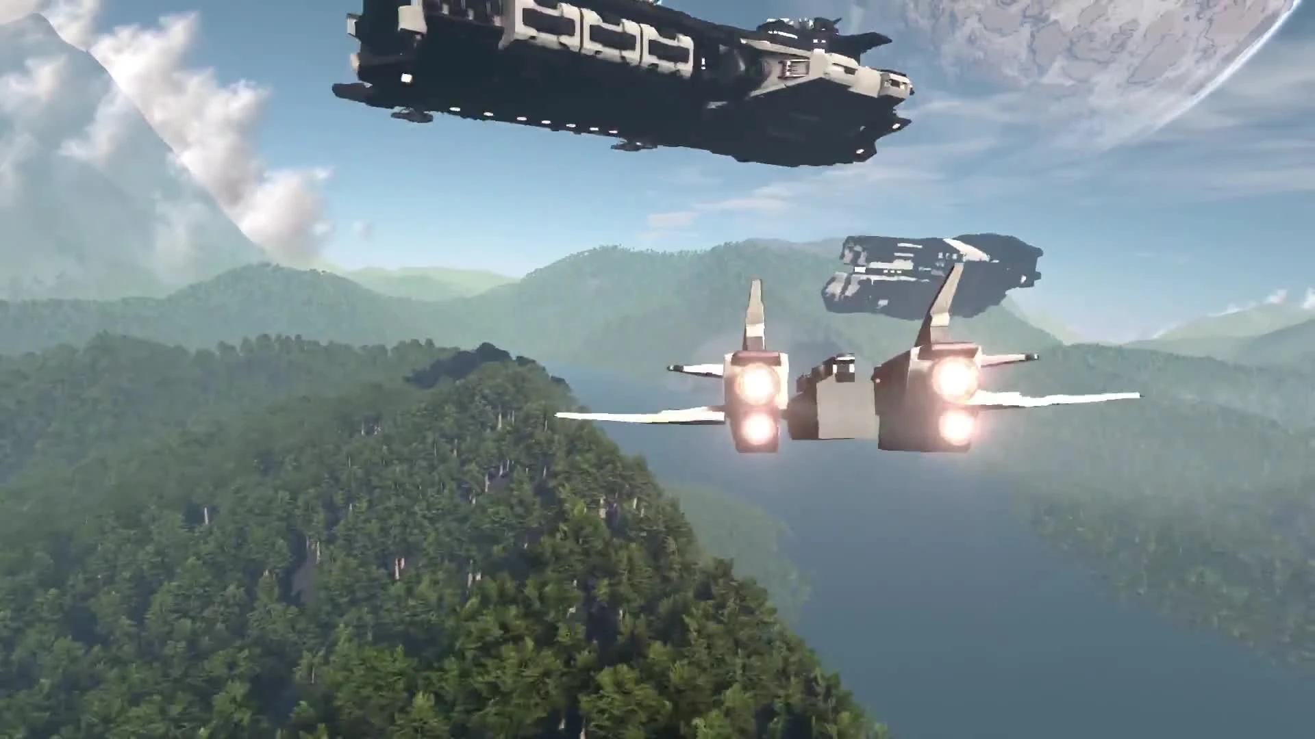 Dual Universe объединяет в себе научную фантастику и Minecraft