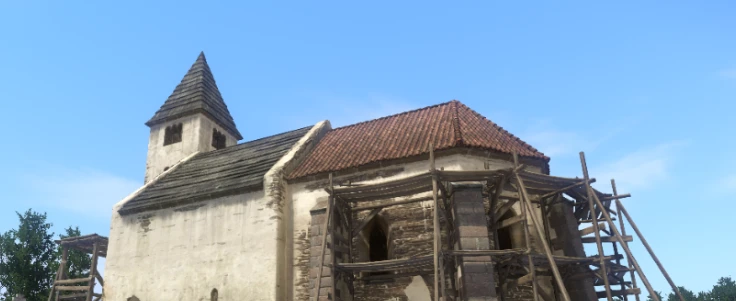 Kingdom Come: Deliverance "Упрощённые текстуры"