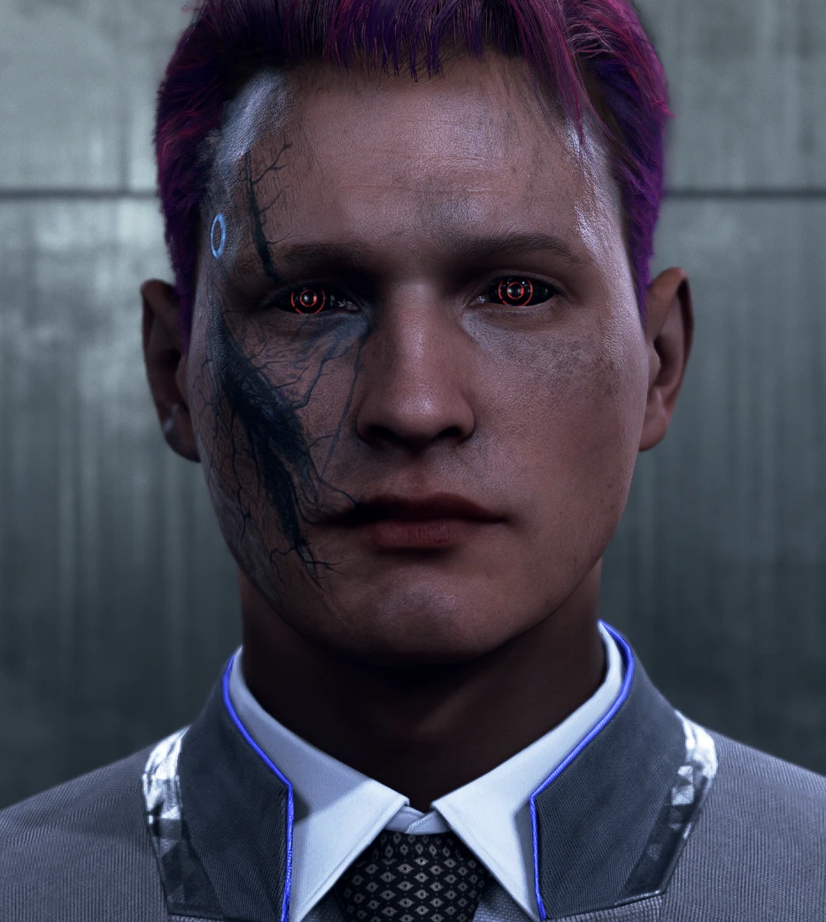 Detroit Become Human "Розововолосый сломаный Коннор" [Steam] [Epic Games]