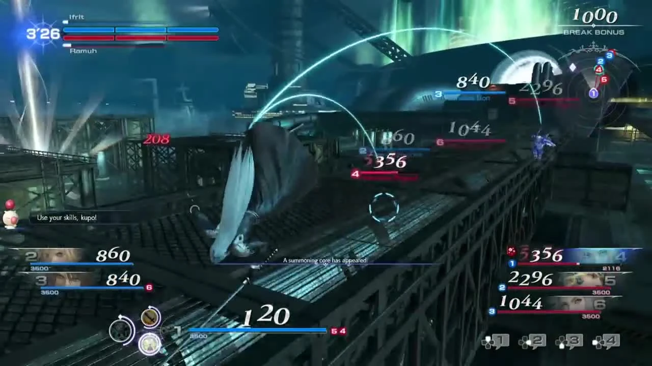 Кто сильнее - Сефирот или Ноктис? Dissidia: Final Fantasy NT [BlackSilverUFA]