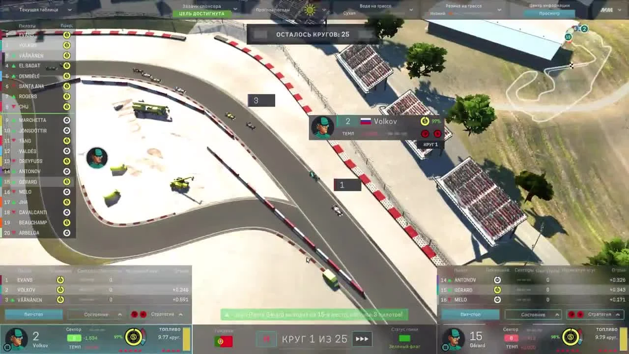 Motorsport Manager PC. Режим карьеры, гонка 8