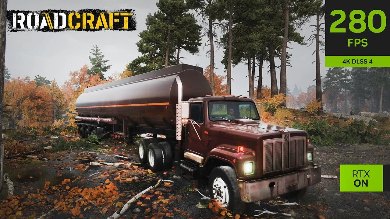 Новый трейлер RoadCraft демонстрирует RTX-технологии