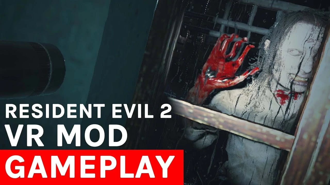 Новое видео геймплея VR-мода Resident Evil 2 Remake