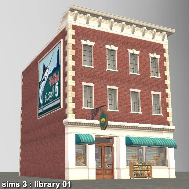 Movies "Sims 3 : Bookstore 01"
