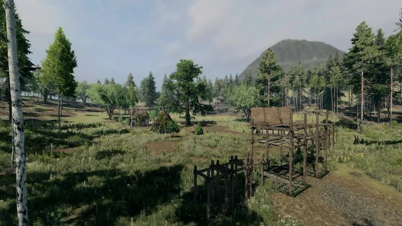 Life is Feudal "Таймлапс Постройки Замка"