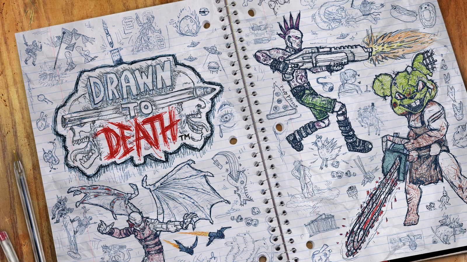 Состоялась премьера Drawn To Death (бесплатно в PS Plus)