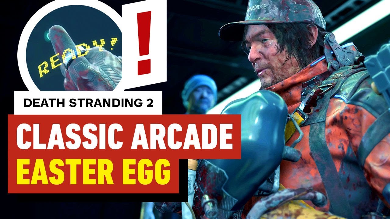 Pac-Man в Death Stranding 2: безумная пасхалка от Кодзимы